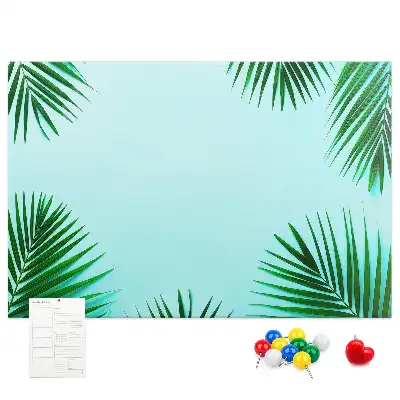 Tableau de liège Forêt tropicale botanique murale