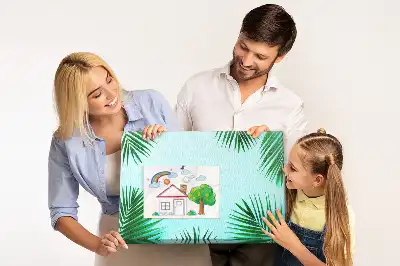 Tableau de liège Forêt tropicale botanique murale