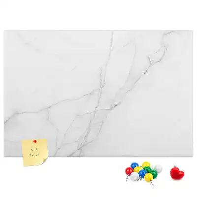 Tableau de liège décoratif motif marbre noir