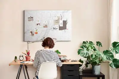 Tableau de liège Noble marbre décoratif