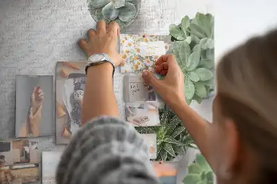 Tableau d’affichage en liège Plantes décoratives