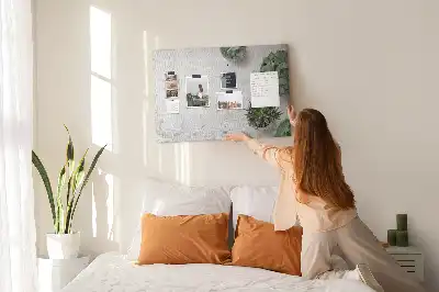 Tableau d’affichage en liège Plantes décoratives