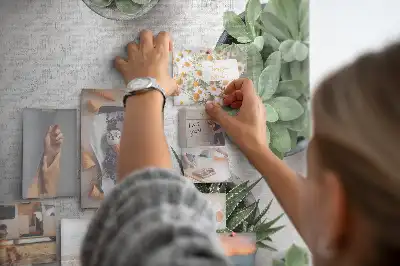 Tableau d’affichage en liège Plantes décoratives