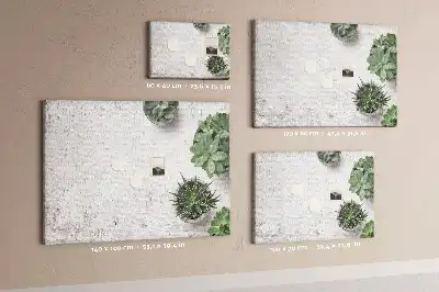 Tableau d’affichage en liège Plantes décoratives