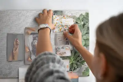 Tableau d’affichage en liège Plantes décoratives