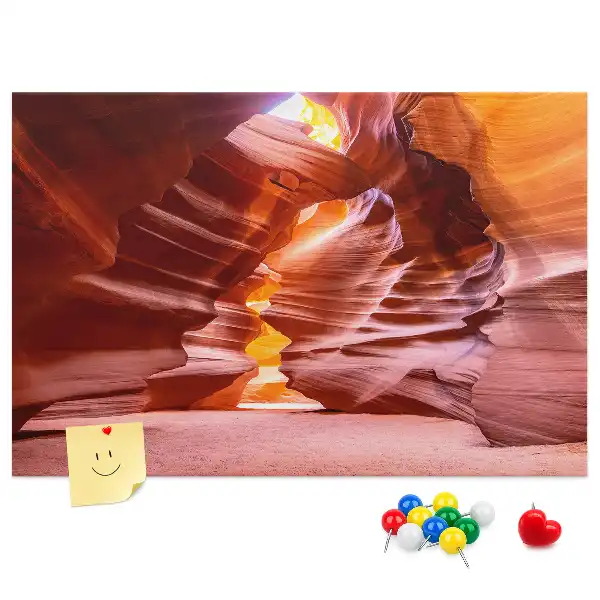 Tableau en liège déco Antelope Canyon