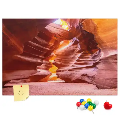 Tableau en liège déco Antelope Canyon