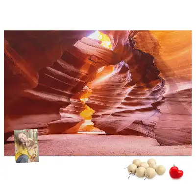 Tableau en liège déco Antelope Canyon