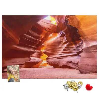 Tableau en liège déco Antelope Canyon