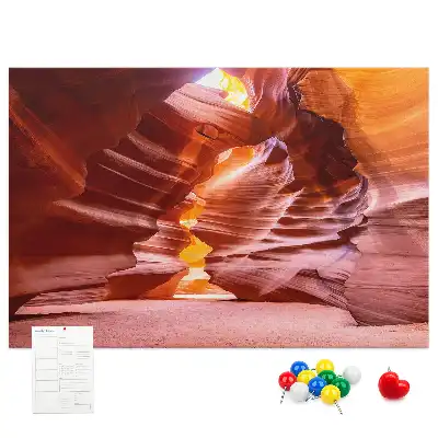 Tableau en liège déco Antelope Canyon