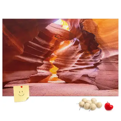 Tableau en liège déco Antelope Canyon