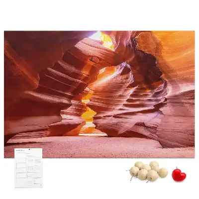 Tableau en liège déco Antelope Canyon