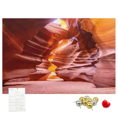 Tableau en liège déco Antelope Canyon