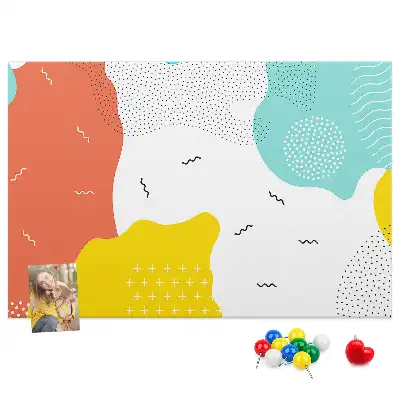 Tableau de liège Abstraction POP