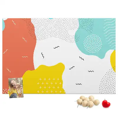 Tableau de liège Abstraction POP