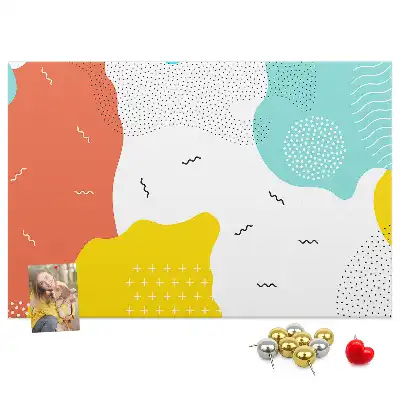 Tableau de liège Abstraction POP