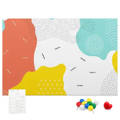 Tableau de liège Abstraction POP