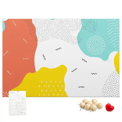 Tableau de liège Abstraction POP