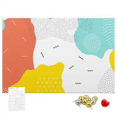 Tableau de liège Abstraction POP