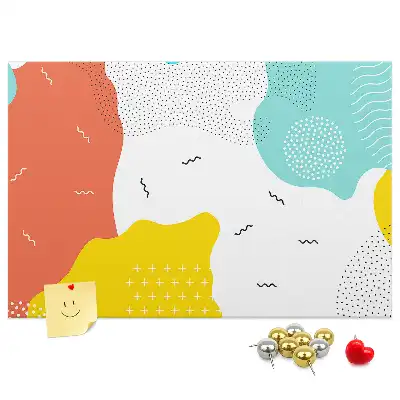 Tableau de liège Abstraction POP