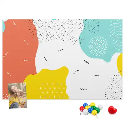 Tableau de liège Abstraction POP