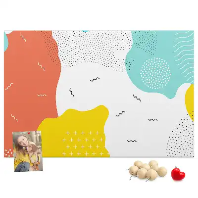 Tableau de liège Abstraction POP