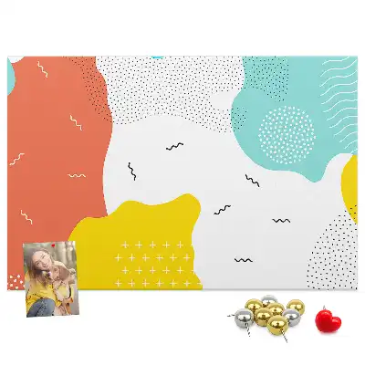 Tableau de liège Abstraction POP