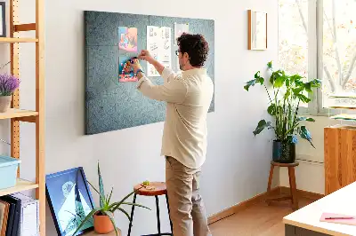 Tableau en liège déco Carte Vintage