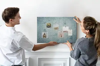 Tableau en liège déco Carte Vintage