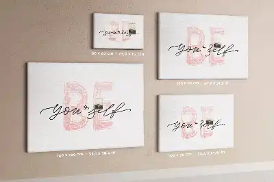 Tableau en liège déco Affirmation d'authenticité