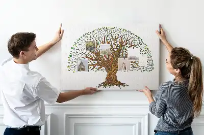 Tableau de liège Arbre racines