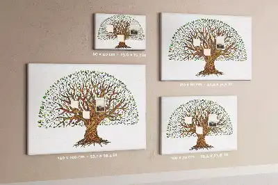 Tableau de liège Arbre racines