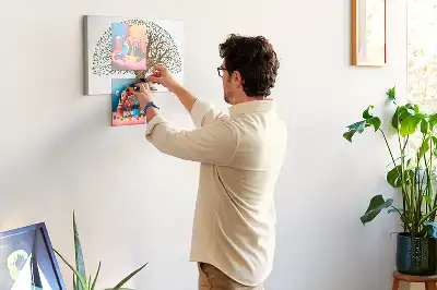 Tableau de liège Arbre racines