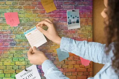 Tableau d’affichage en liège Mur peint