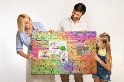Tableau d’affichage en liège Mur peint