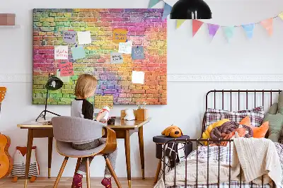 Tableau d’affichage en liège Mur peint