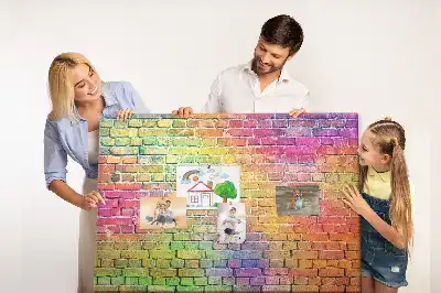 Tableau d’affichage en liège Mur peint