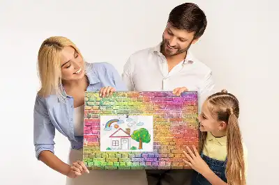 Tableau d’affichage en liège Mur peint