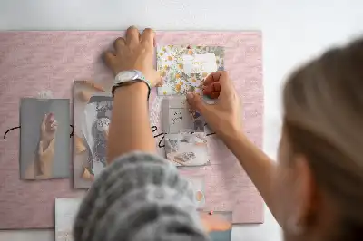 Tableau d’affichage en liège Slogan amour-propre