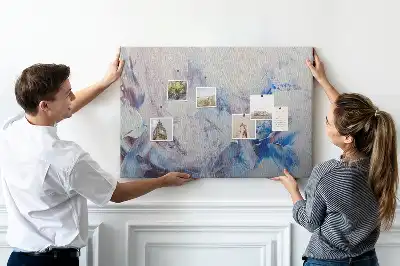 Tableau de liège Mouvements de pinceau