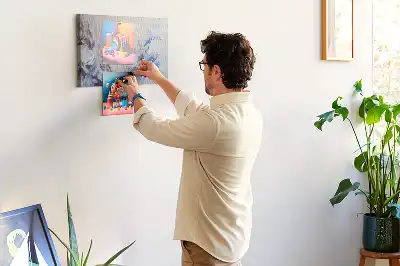 Tableau de liège Mouvements de pinceau