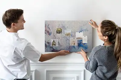 Tableau de liège Mouvements de pinceau