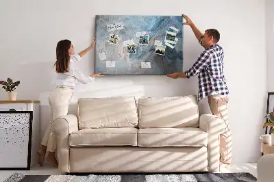 Tableau d’affichage en liège Texture rocheuse classique
