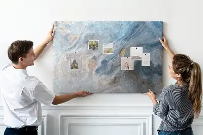 Tableau d’affichage en liège Texture rocheuse classique