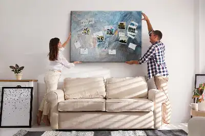 Tableau d’affichage en liège Texture rocheuse classique