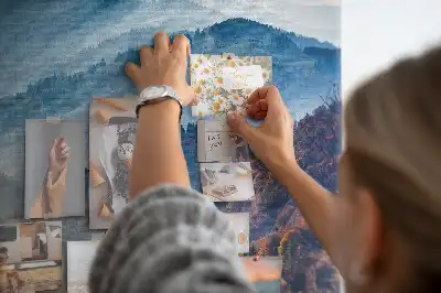 Tableau en liège déco Paysage de montagne nature