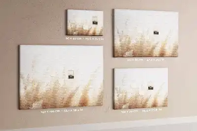 Tableau d’affichage en liège Céréales abstraction