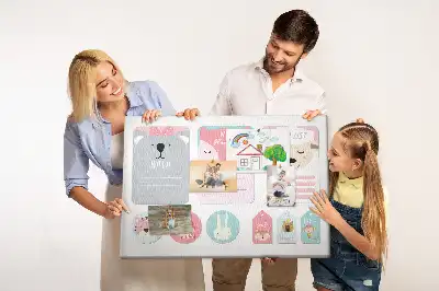 Tableau en liège déco Marque-pages heureux