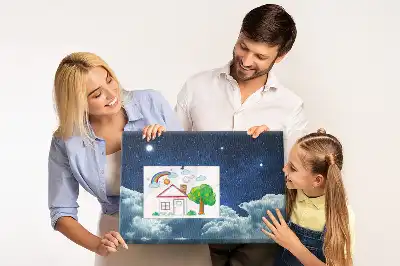 Tableau d’affichage en liège Ciel nocturne