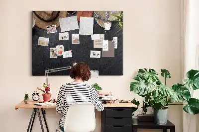 Tableau en liège déco Vacances